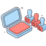 Stamp & Stamp Pad Sets