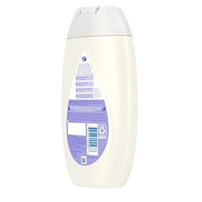 Johnson's Sensitive Care Baby Body Wash & Shampoo, Daily Moisturizing 2-in-1 Baby Wash & Shampoo to Gently Cleanse Dry, Sensitive Skin, Lightly Scented, Tear-Free, Hypoallergenic, 13.6 fl. oz