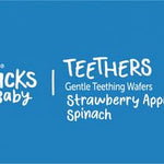 Gerber Snacks for Baby Teethers, Strawberry Apple Spinach, 1.7 oz Box (12 Pack)