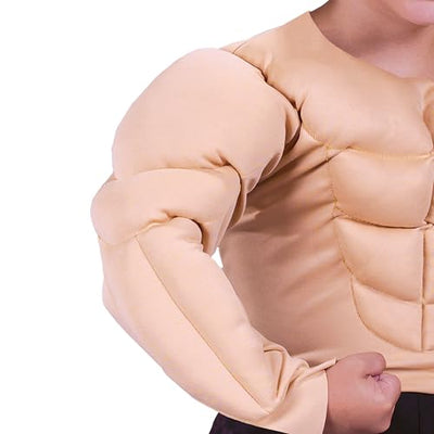 Fun World Muscle Shirt Child Costume, Medium