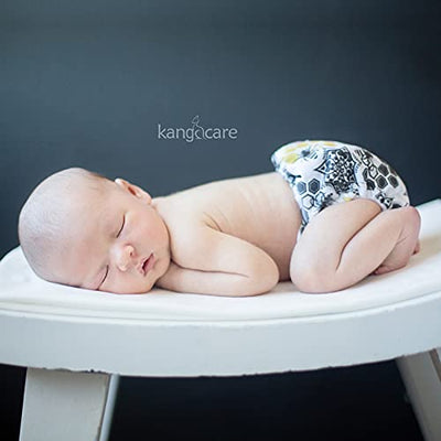 Kanga Care Lil Joey Newborn All in One AIO Cloth Diaper (2pk) Earthbound 4-12lbs
