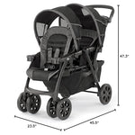 Chicco Cortina Together Double Stroller, Minerale