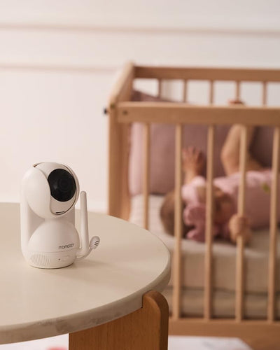 Momcozy Baby Monitor BM03 Add-On Camera Unit, Full 1080P HD Resolution, Pan-Tilt-Zoom Camera, SD Card(Not Included) Storage Available, Easy Pairing (Not Compatible with BM01)