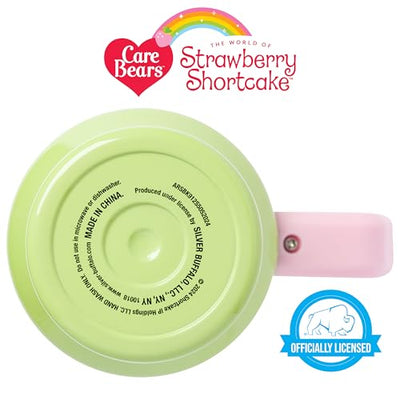 Silver Buffalo Strawberry Shortcake You Are Berry Special Vintage Stainless Steel Tumbler with Handle and Straw, Fits in Standard Cup Holder, 40 Ounces