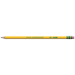 Ticonderoga Wood-Cased Pencils, Pre-Sharpened, #2 HB Soft, Yellow, 18 Count
