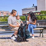 Ingenuity 3Dquickclose CS+ Compact Fold Stroller – Lightweight Stroller with Oversized Canopy, Extra-Large Storage and Compact Fold