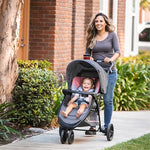 Baby Trend EZ Ride Travel System with EZ-Lift™ Infant Car Seat, Dash Pink