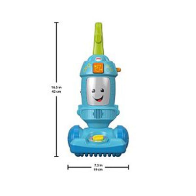Fisher-Price Toddler Toy Laugh & Learn Light-Up Learning Vacuum Musical Push Along for Pretend Play Infants Ages 1+ Years (Amazon Exclusive)