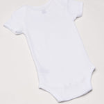 Gerber Baby 5-Pack Solid Onesies Bodysuits, White, Preemie