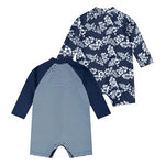 2-Pack Long Sleeve Rash Guard Coverall