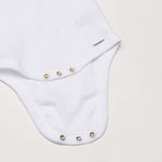 Gerber Baby 5-Pack Solid Onesies Bodysuits, White, Preemie