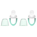 Dr. Brown's Fresh First Silicone Feeder, Mint & Grey, 2 Count