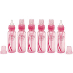 D.R. Browns Bottles(6 Count) Pink (8oz)