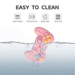 Hooku Silicone Teething Toys for Babies 0-6 Months, Teethers for Babies 6-12 Months, Remote Teether for Baby, Sensory Toys for Babies, Baby Chew Toys