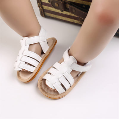 WILLFUN Baby Girls Summer Sandals Bowknot Infant Soft Rubber Sole Outdoor Shoes for Toddler First Walkers