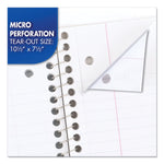 Mead Spiral Notebook, 1 Subject, College Ruled Paper, 7-1/2" x 10-1/2", 70 Sheets per Notebook, Colors Will Vary, 6 Pack (73065)