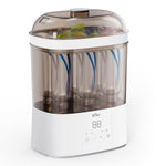 Bosch food storage container with digital display on a white background