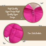 Vmterliya Winter Coats for Toddler Kids Infants Baby Boys Girls Light Puffer Warm Thick Hooded Down Jacket Outerwear for 2-7 Years (2-3 T, Rose)