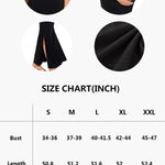 Smallshow Women's Split Long Maternity Dress Sleeveness Ruched Pregnancy Clothes Small Dark Grey