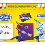Crayola Washable Broad Line Marker Variety Set (64ct), Teacher School Supplies for Toddlers & Kids, Ultra-Clean, Window, & Gel FX Markers for Kids, 3+