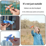 Manmel 50 Pcs Foam Gliders Planes Toys for Kids, Paper Airplane, Party Favors Goodie Bag Stuffers, Outdoor Flying Toys, Bulk for Classroom Prizes Boys and Girls