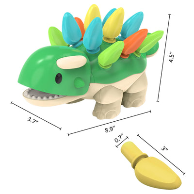 Toddler Montessori Toys Educational Dinosaur Game Learning Activities - Gifts for 6 9 12 18 Month Age 1 2 3 4 One Year Old Boy Girl Kid Birthday - Baby Sensory Fine Motor Skills Developmental Toys