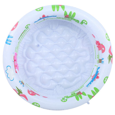 Inflatables Pool for Kids,Little Pump Poorinting Dinur Pool,Round Iatable Baby Toddlers Swimming Pool Portable Iatable Ldren Little Pump Cartoon Dinur Pool Indoor Outdoor for Kids Girl Boy