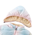 YAGATA Toddler Winter Coat Boys Fleece Jacket Warm Girls Coats Baby Puffer Jackets 2t Tie Dye 1-2T 90