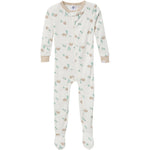 Gerber Baby-Boys 2-Pack Footed Pajamas, Desert Animals, 3-6 Months