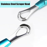 Tongue Cleaner, Tongue Scraper, Tongue Cleanser, Tongue Scraper, Tongue Scraper Cleaner, Helps Fight Bad Breath, Tongue Scrapers (Purple&Blue)