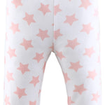 The Peanutshell 5 Pack Baby Girl Pants Set - 100% Cotton Toddler Pants for Baby Girls, 6-9 Months Baby Girl Clothes for Toddlers and Babies - Flower Pink