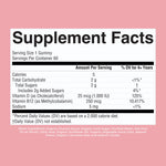 MARYRUTH'S Organic Vitamin D3 + B12 Gummies for Ages 4+ | Bone Health | Immune Support | Energy Metabolism | Cognitive Function | Vegan | Non-GMO | Gluten Free | 60 Servings | 2 Month Supply