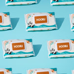 Hooru Plant Based Fibers Baby Wipes Unscented - Wipes Baby Sensitive Skin, 480 Ct, Hypoallergenic Toxic-Free & Fragrance Free, Hydrating, Moisturizing, Naturally Soft for Babies and Kids