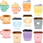 Fancy Land 24 Pads Cute Sticky Notes Self Sticky Notepads for Teachers Classrooms 720 Sheets Memo Pads Teacher Appreciation Nurse End of Year Graduation Gift Home Office Supplies Coffee Cup