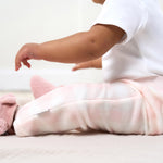 Gerber Baby Girl's 4-Pack Microfleece Pants, Pink Gingham