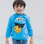 Sesame Street Cookie Monster Infant Baby Boys Fleece Pullover Hoodie 18 Months