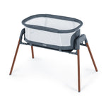 Chicco LullaGlide 3-in-1 Stationary, Gliding, and Portable Baby Bassinet, Waterproof Mattress and Fitted Sheet, Travel Bassinet for Baby Includes Carry Bag, Luna/Grey