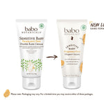 Babo Botanicals Sensitive Baby Fragrance-Free Diaper Cream - 25% Natural Zinc Oxide - Calendula, Shea & Cocoa Butter - EWG Verified - Vegan