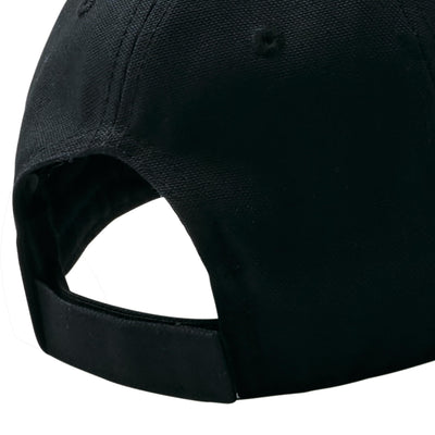 Carhartt Little Kid Signature Canvas Baseball Cap Hat, Caviar Black, Caviar Black