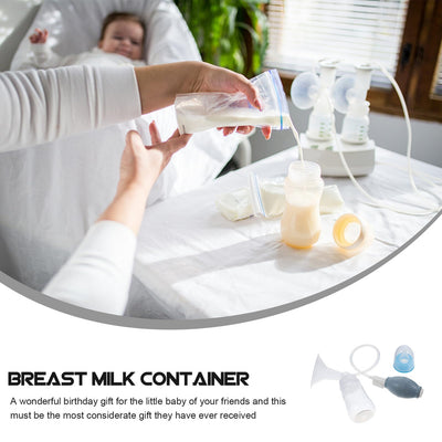 CVUTOVO Manual Breast Milk Suction Pump Kit for Mothers Portable Handheld Silicone PP Material Breastfeeding Accessory Easy One-Hand Operation Multifunctional Milk Storage Safe Practical