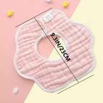 EllieHouse Baby Bibs for Girls Boys 10 Pack Drool Teeth Drooling Teething Bibs Muslin Cotton Absorbent Soft for Infant Toddler Essentials
