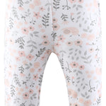 The Peanutshell 5 Pack Baby Girl Pants Set - 100% Cotton Toddler Pants for Baby Girls, 6-9 Months Baby Girl Clothes for Toddlers and Babies - Flower Pink