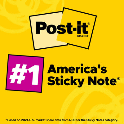 Post-it Polished Patterns Sticky Notes, Spot On Design Featuring 1 Leopard Pattern, 1 Sand Dune, and 1 Cloud Dancer Sticky Note Pad, 3 in. x 2.9 in., 45 Sheets per Pad