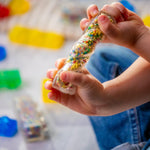 Goliath Jelly Blox Creative Kit | Includes 20 Blocks | Toddler & Preschool Building Blocks Kids Can Squeeze, Stretch, Squish | MESH ACCREDITED | Safety Tested & Ouch-Free | Sensory Play Toy Ages 2+