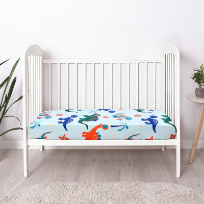 UOMNY Crib Sheet,Boys Girls Crib Sheets Baby Sheet for Standard Crib and Toddler Mattresses Nursery Bedding Sheet Crib Mattress Sheets for Boys and Girls 1 Pack Toddler Sheet