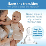 Dr. Brown’s Deluxe Baby Bottle Warmer and Sterilizer, For Baby Bottles and Baby Food Jars with Anti-Colic Options+ Narrow Baby Bottles 4 oz/120 mL, with Level 1 Slow Flow Nipple, 4 Pack, 0m+