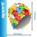 Sporti Flower Swim Cap (Multi)