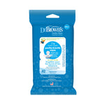 Dr. Brown's pacifier and bottle wipes packaging on a white background