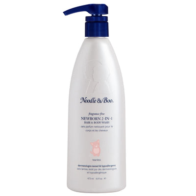 Noodle & Boo Newborn 2-in-1 Hair & Body Wash bottle on a white background