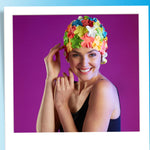 Sporti Flower Swim Cap (Multi)